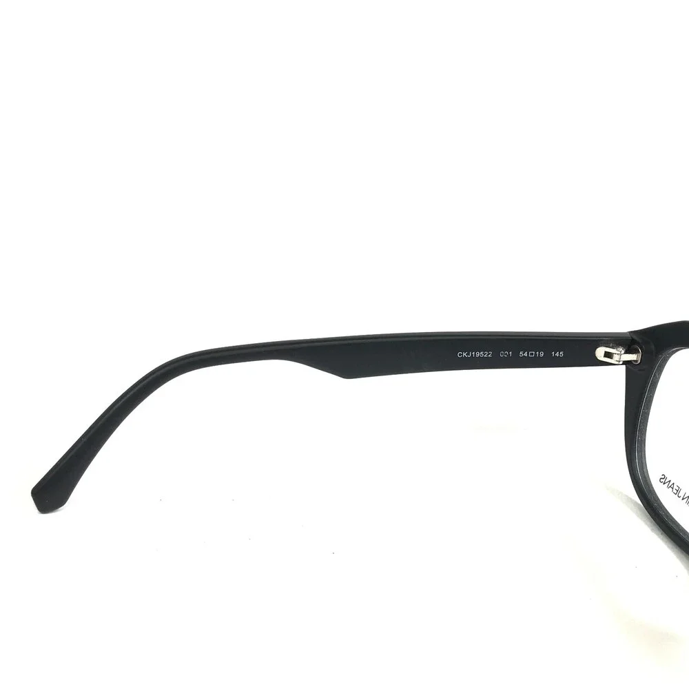 Calvin Klein Eyeglasses Frames CKJ19522 001 Black Square Full Rim 54-19-145